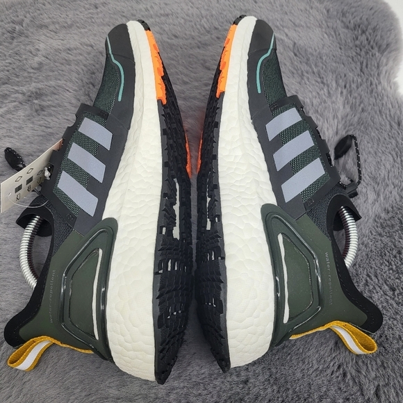 Adidas Men\'s ULTRABOOST C.RDY DNA Black/Grey/Orange Waterproof Running Shoes main image 5